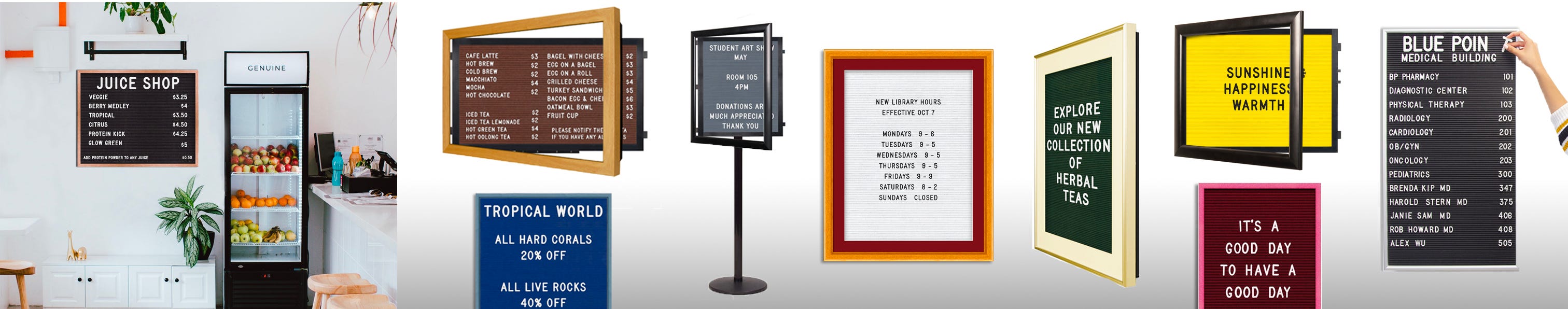 Changeable Letter Boards