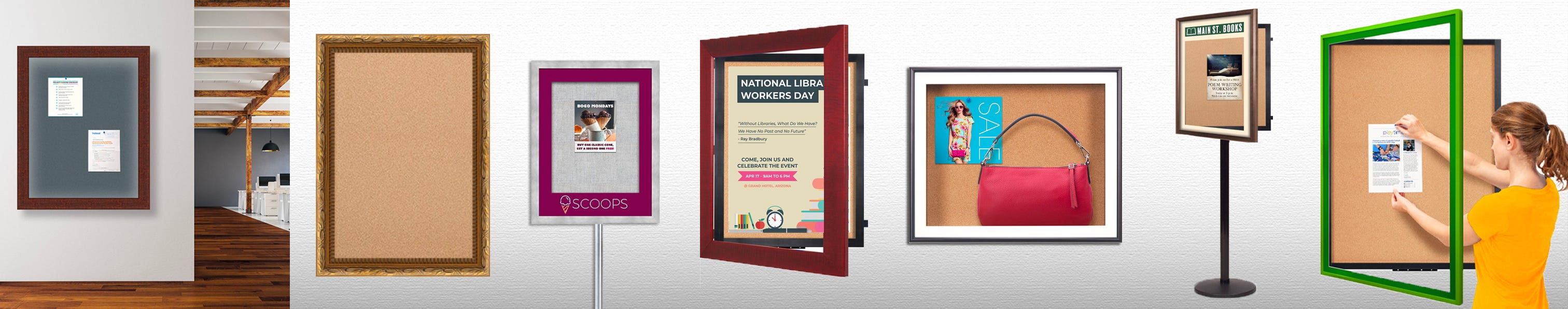Designer SwingFrame Bulletin Boards Designer SwingFrame Bulletin Boards