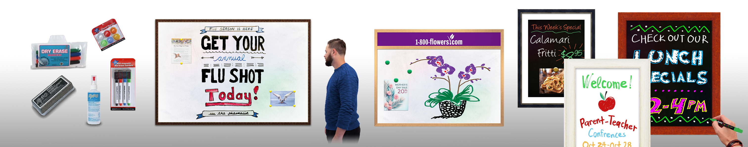 Dry-Erase Marker Boards Dry-Erase Marker Boards
