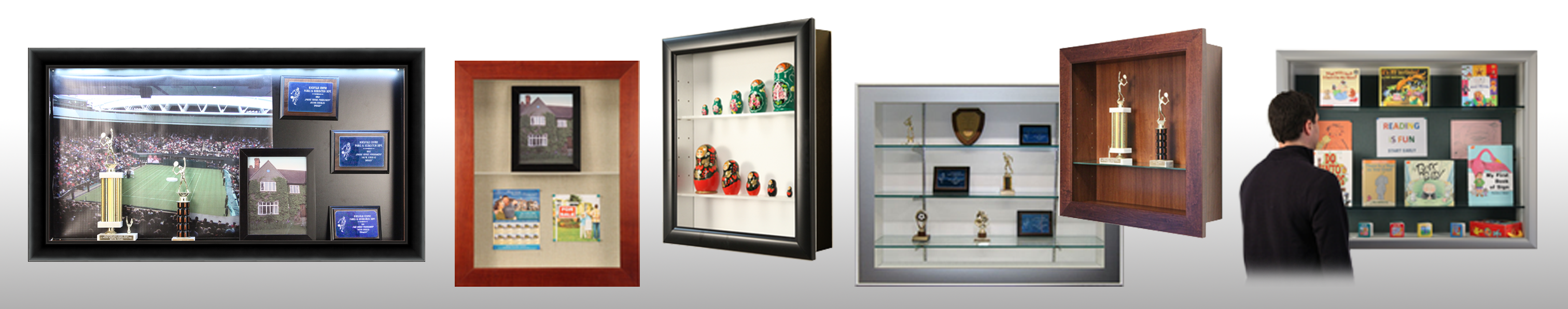 LED Lighted Shadow Box Display Case SwingFrames LED Lighted Shadow Box Display Case SwingFrames