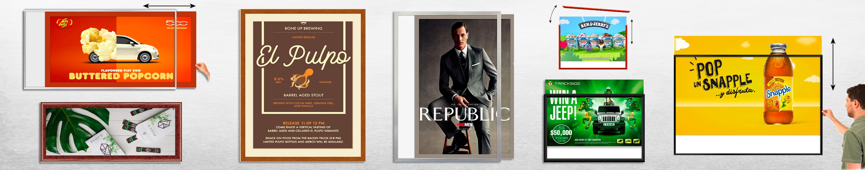 Slide-In Frames Slide-In Frames