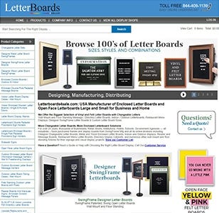 LetterBoards Website