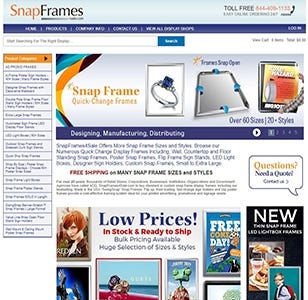 SnapFrames Website