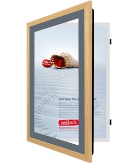 Wood 362 Poster SwingFrame with Mat Bank